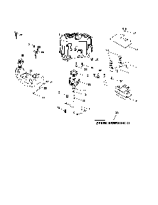 Engine Diagram and Parts List for 96042000600  Poulan Lawn Tractor