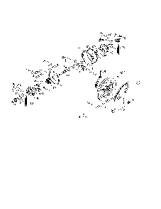 Drive Diagram and Parts List for 96192008900  Poulan Snow Blower
