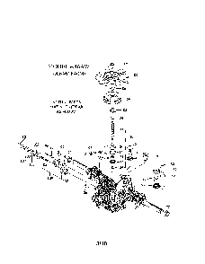 Transaxle Diagram and Parts List for 96042017200  Poulan Lawn Tractor