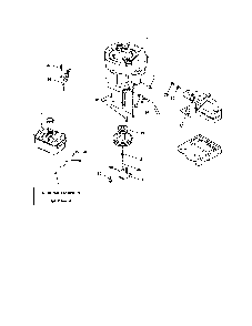 Engine Diagram and Parts List for 96042002600  Poulan Lawn Tractor