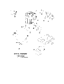 Engine Diagram and Parts List for 96012003001  Poulan Lawn Tractor