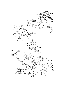 Chassis and enclosures Diagram and Parts List for 96016001300  Poulan Lawn Tractor