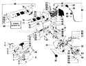 Page A Diagram and Parts List for 5400  Poulan Chainsaw