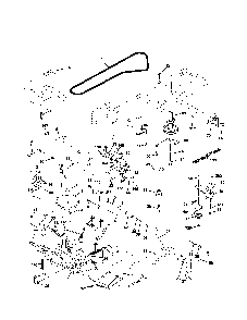 Drive Diagram and Parts List for 917279870  Poulan Lawn Tractor