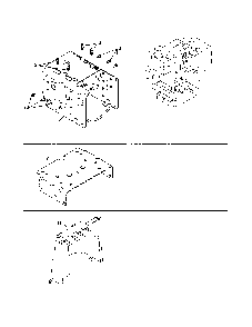 Engine/mounting plate/cover Diagram and Parts List for 96192002901  Poulan Snow Blower