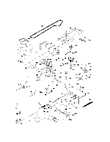 Drive Diagram and Parts List for 96012003201  Poulan Lawn Tractor