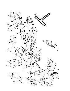 Mower deck Diagram and Parts List for 917279710  Poulan Lawn Tractor