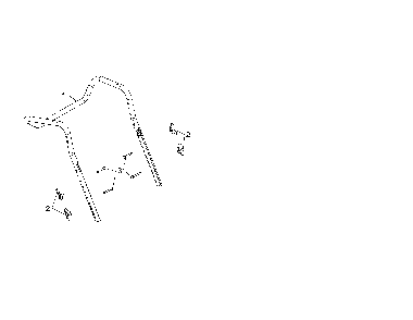 Upper handle Diagram and Parts List for 96192008900  Poulan Snow Blower