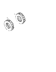 Wheels Diagram and Parts List for 96192008900  Poulan Snow Blower