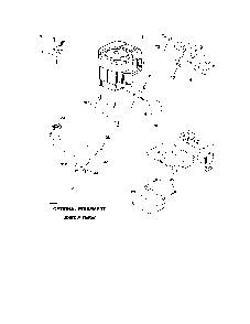 Engine Diagram and Parts List for 96012003000  Poulan Lawn Tractor