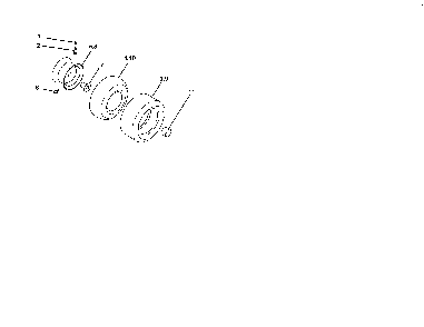 Wheels and tires Diagram and Parts List for 96042003604  Poulan Lawn Tractor
