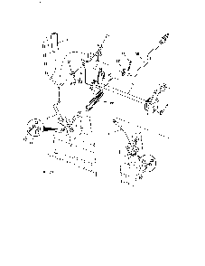 Mower lift Diagram and Parts List for PB20A46-96042016700  Poulan Lawn Tractor