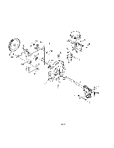 Impeller/gear box Diagram and Parts List for PR241  Poulan Snow Blower