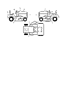 Part Location Diagram of 186164 Poulan Decal Hood Left Hand