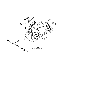 Console panels/headlight Diagram and Parts List for 96198004601  Poulan Snow Blower