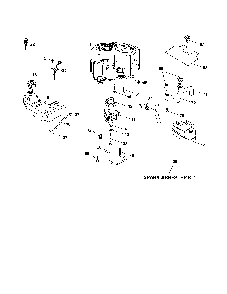 Part Location Diagram of 400021 Poulan Tank Fuel 3.0