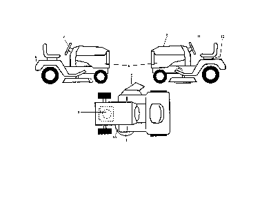 Part Location Diagram of 501503601 Poulan Decal