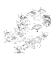 Chassis and enclosures Diagram and Parts List for 96041001400  Poulan Lawn Tractor