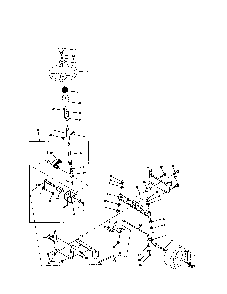 Steering assembly Diagram and Parts List for PR20H42STB  Poulan Lawn Tractor
