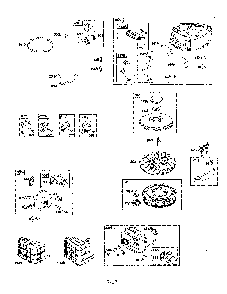 Blower housing/air cleaner Diagram and Parts List for 96046007700  Poulan Lawn Tractor
