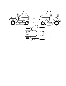 Part Location Diagram of 402357 Poulan Decal, Hood Left Hand