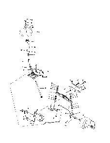 Steering Diagram and Parts List for 96012006800  Poulan Lawn Tractor