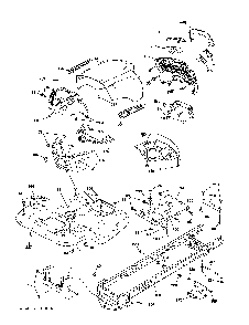 Chassis Diagram and Parts List for 917223980  Poulan Lawn Tractor