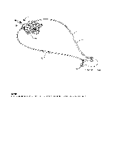 Lever/cable rotator Diagram and Parts List for PR624ES-96198004302  Poulan Snow Blower