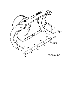 Auger housing Diagram and Parts List for 96192009102  Poulan Snow Blower