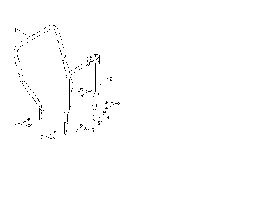 Lower handle Diagram and Parts List for 96192003702  Poulan Snow Blower