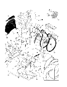 Part Location Diagram of 410420 Poulan Arm pad assembly
