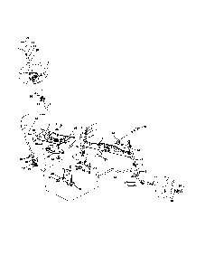 Steering Diagram and Parts List for 96046001400  Poulan Lawn Tractor