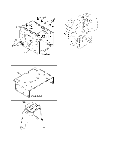 Part Location Diagram of 427963X421 Poulan Engine Mounting Plate