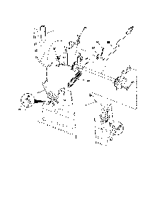 Mower lift Diagram and Parts List for PB20A46-96042016900  Poulan Lawn Tractor