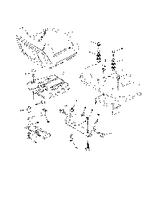 Seat Diagram and Parts List for PP175G42-96046007500  Poulan Lawn Tractor