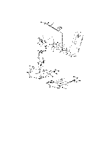 Mower lift Diagram and Parts List for 96012004100  Poulan Lawn Tractor