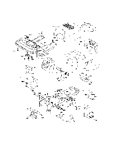 Chassis Diagram and Parts List for 96012000700  Poulan Lawn Tractor