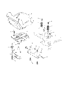 Seat Diagram and Parts List for 96046007700  Poulan Lawn Tractor
