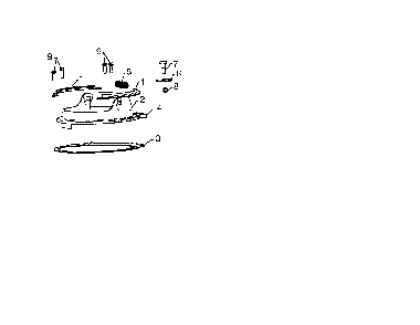 Chute base Diagram and Parts List for 96182001702  Poulan Snow Blower