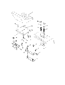 Seat assembly Diagram and Parts List for 96022000101  Poulan Lawn Tractor
