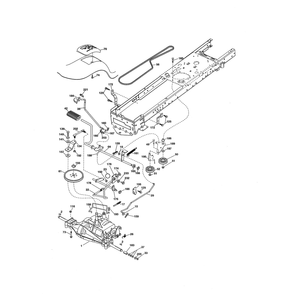 Part Location Diagram of 532196375 Jonsered No Description Available