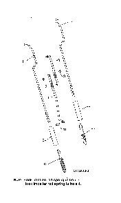 Rod impeller & traction control Diagram and Parts List for 12527HVX-96195001800  Poulan Snow Blower