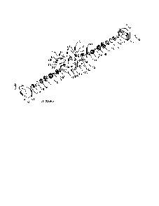 Steering yoke & bracket Diagram and Parts List for PR624ES-96198004603  Poulan Snow Blower