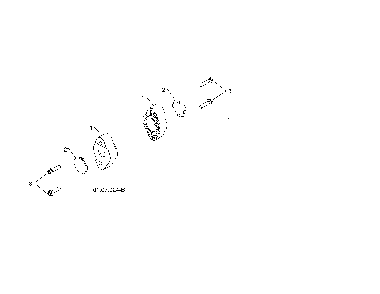 Auger bearing Diagram and Parts List for 96192003703  Poulan Snow Blower