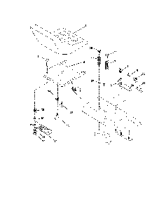Seat assembly Diagram and Parts List for 917279760  Poulan Lawn Tractor