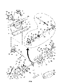 Auger housing/impeller assembly Diagram and Parts List for PP11530ES-96192001902  Poulan Snow Blower