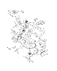 Mower deck Diagram and Parts List for PB175A46 96042015300 Poulan Lawn Tractor