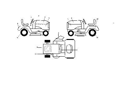 Part Location Diagram of 585942101 Poulan Decal side panel logo