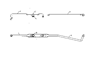 Shifter rods Diagram and Parts List for 96198004600  Poulan Snow Blower