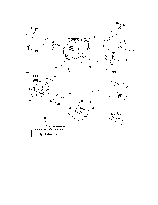 Engine Diagram and Parts List for HD21H42  Poulan Lawn Tractor